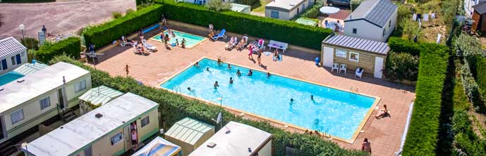 Camping 4 étoile avec piscine en Normandie