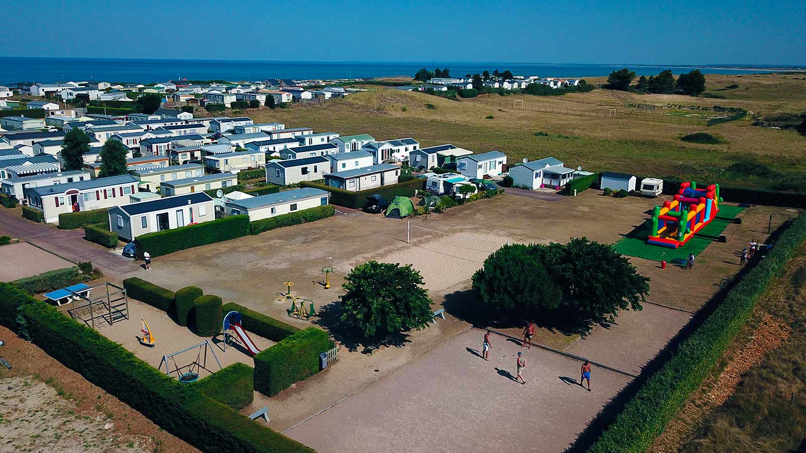 camping pour vacances en famille en normandie