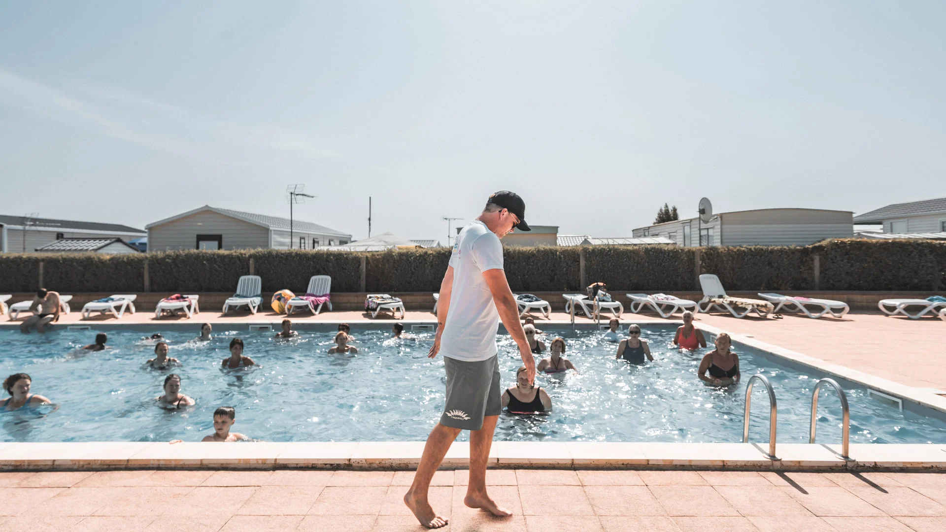 camping avec piscine chauffee en normandie