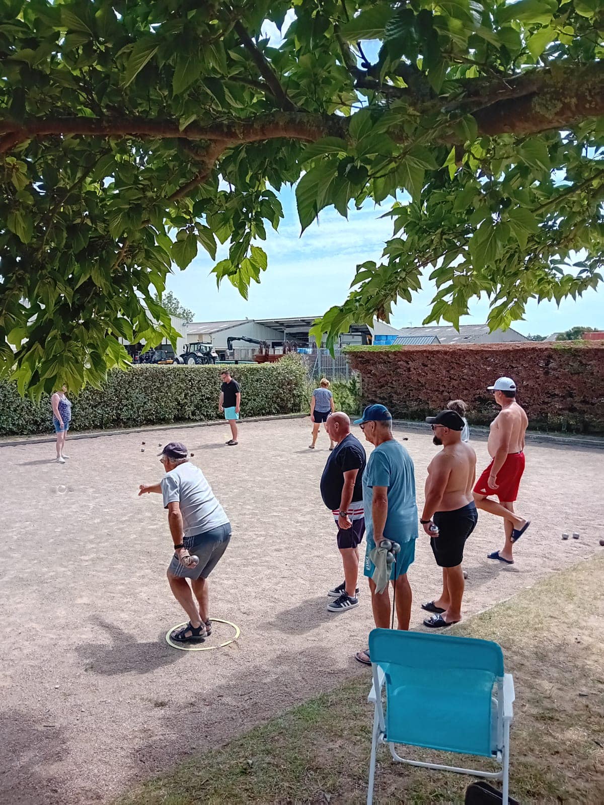 Jeu de boules camping Belle Etoile