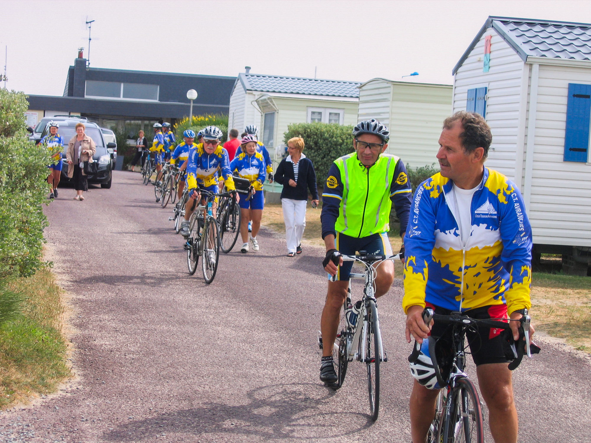 accueil groupes cyclistes camping normandie