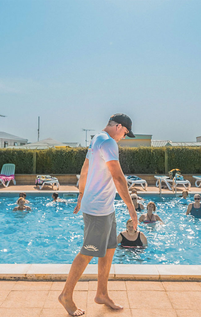 camping avec piscine gouville