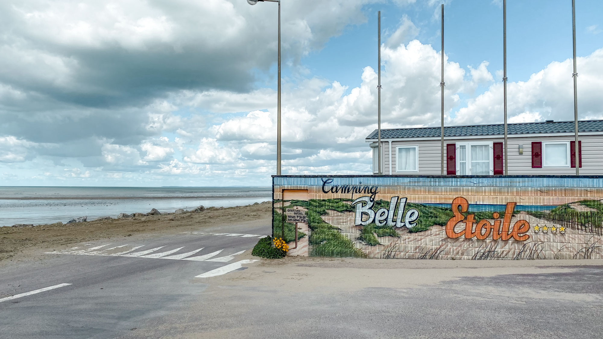 camping belle etoile vue mer