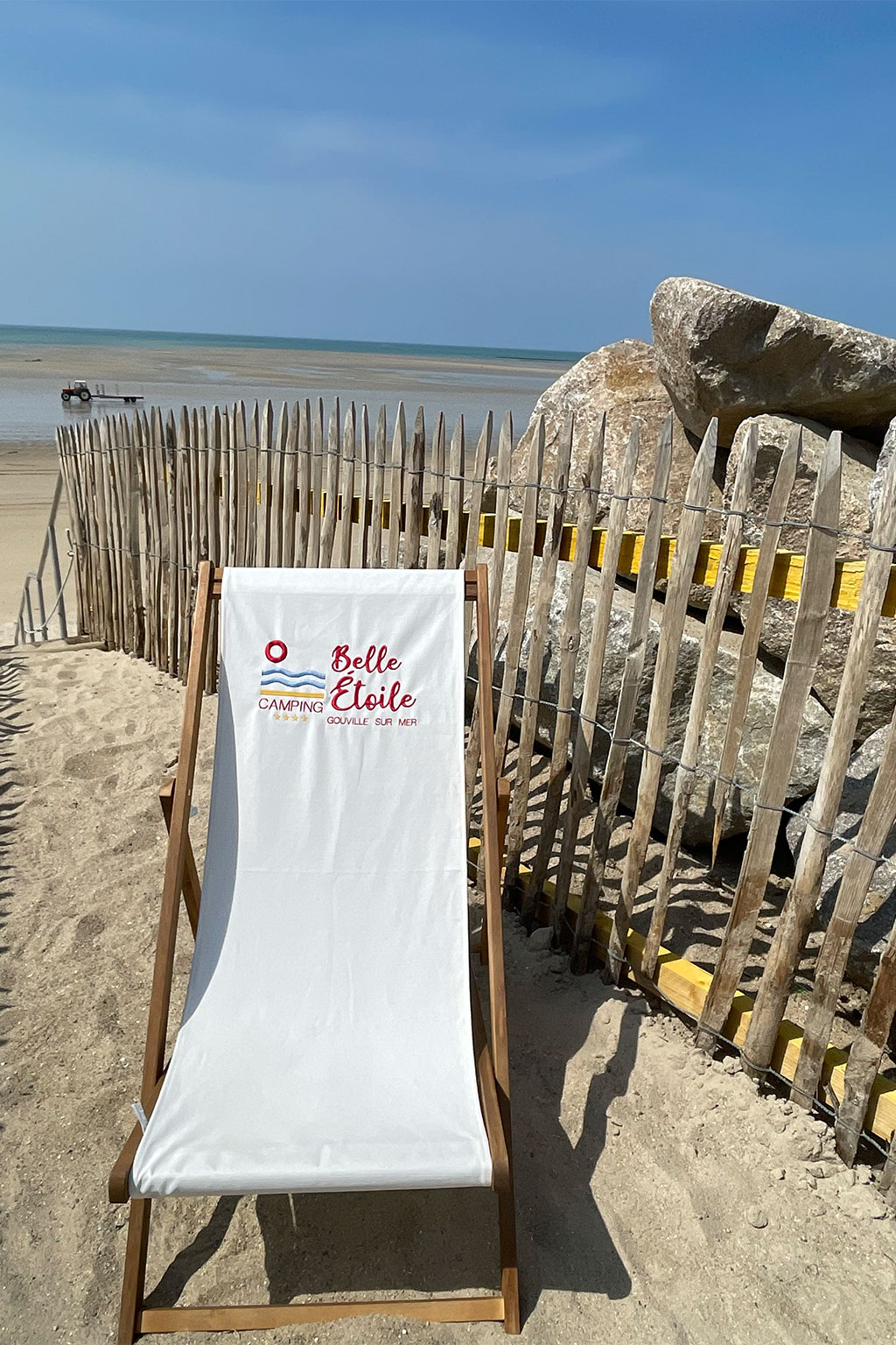 Normandische camping aan zee