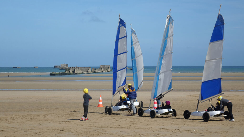 char a voile normandie